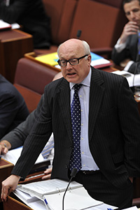 Senator the Hon Stephen Conroy during question time